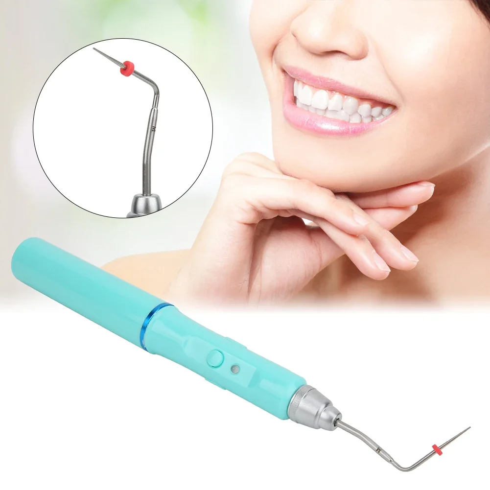 Cordless Sistema di Otturazione Dentale Penna Endodonzia Endo Gutta Perca Penna Riscaldata Strumenti di Riempimento del Canalare Spina di UE 220V