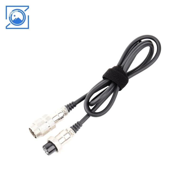 كابل تمديد التدريع بطول 1 متر 8 النواة مع موصل الطيران لأجهزة الاتصال اللاسلكي VR-N7600/N7100