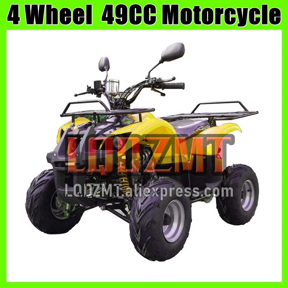 ATV OFF-road Gas Motorcycle 49CC 2 Stroke Racing MOTO Four Wheel Motorbike Discount Promotion Children New Year Birthday Gifts