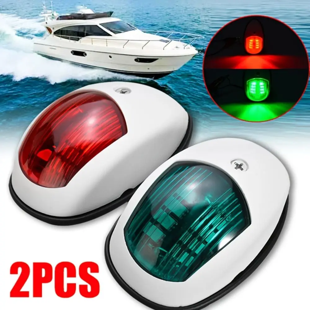 channel light LED Marine Sounding Light Ship navigation light Red and Green Warning Lamp left side light Fishing Boat