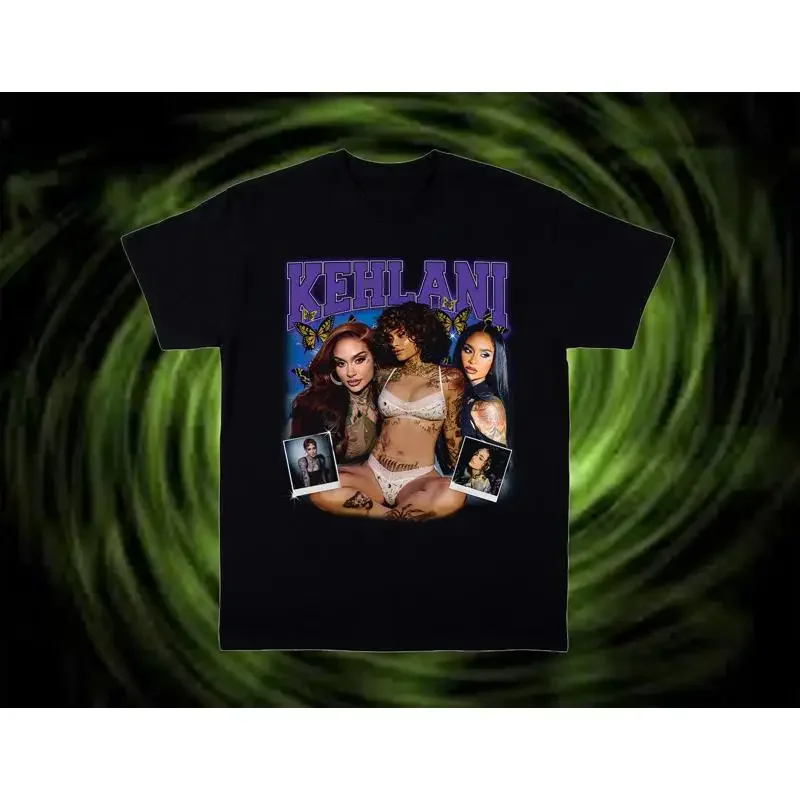 Kehlani Thank You For The Memories T Shirt Black Size S 4XL CG870
