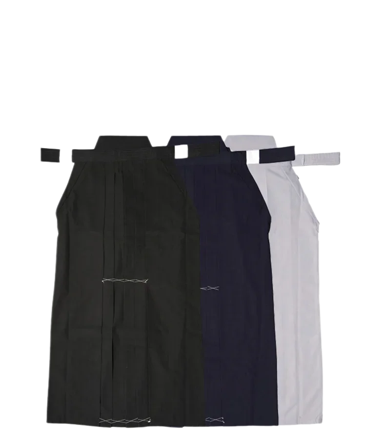 Aikido Gi Uniform Cotton Hapkido Pants Kendo Hakama Black Deep Blue White Japanese Samurai Traditional Keikogi Martial Arts Set