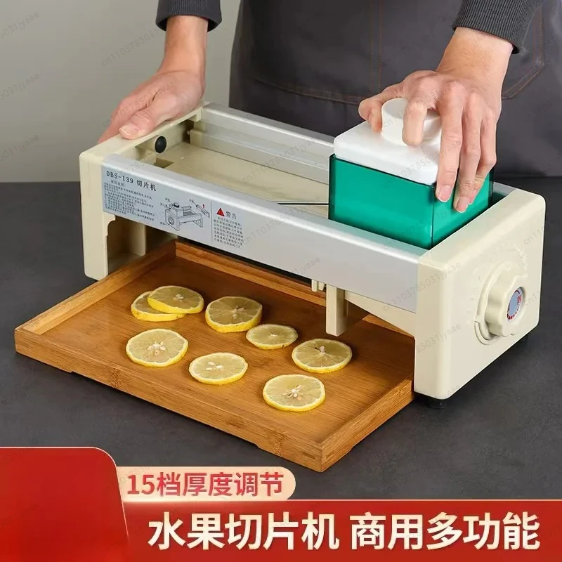

Commercial Fruit Slicer, Grapefruit Lemon Manual Artifact, Milk Tea Shop Household Fruit Tea