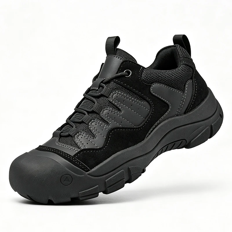 Herren-Wanderschuhe aus Wildleder, rutschfest, verschleißfest, atmungsaktiv, für Outdoor-Trekking, Klettern, Camping, Reisen, Freizeitschuhe