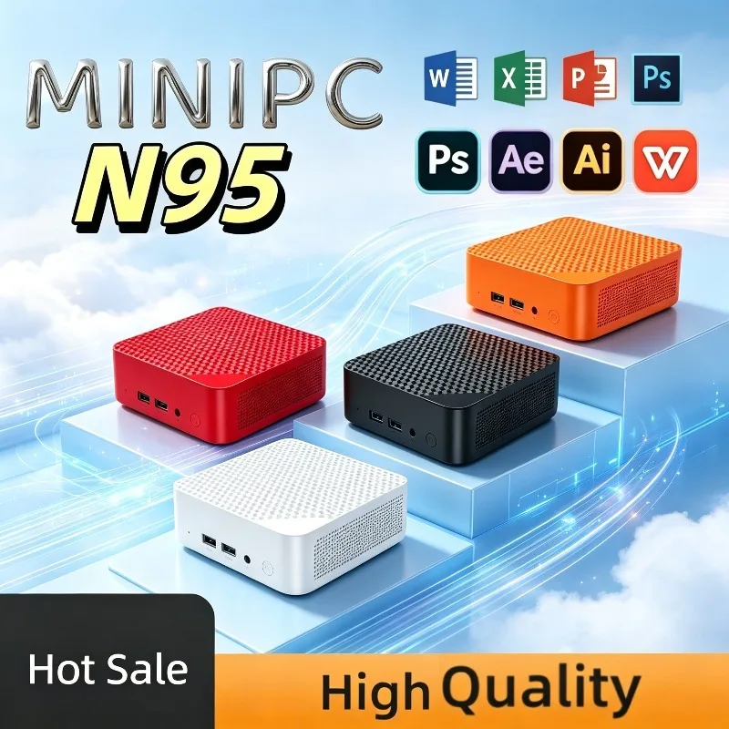 Vigorous Portable Gamer Mini PC Intel Core N95, 16GB RAM, 1TB or 2TB SSD, Full HD, Bluetooth, Wi-Fi 6, 4K HDMI for Gaming Office