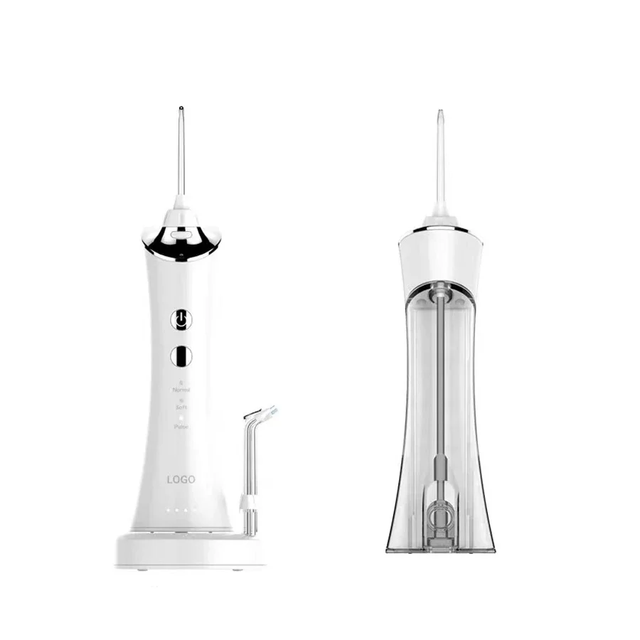 

Professional Electric Oral Irrigator Floss With Nozzle Faucet Cordless Portable 150ml Water Flosser For Teeth Cleaner