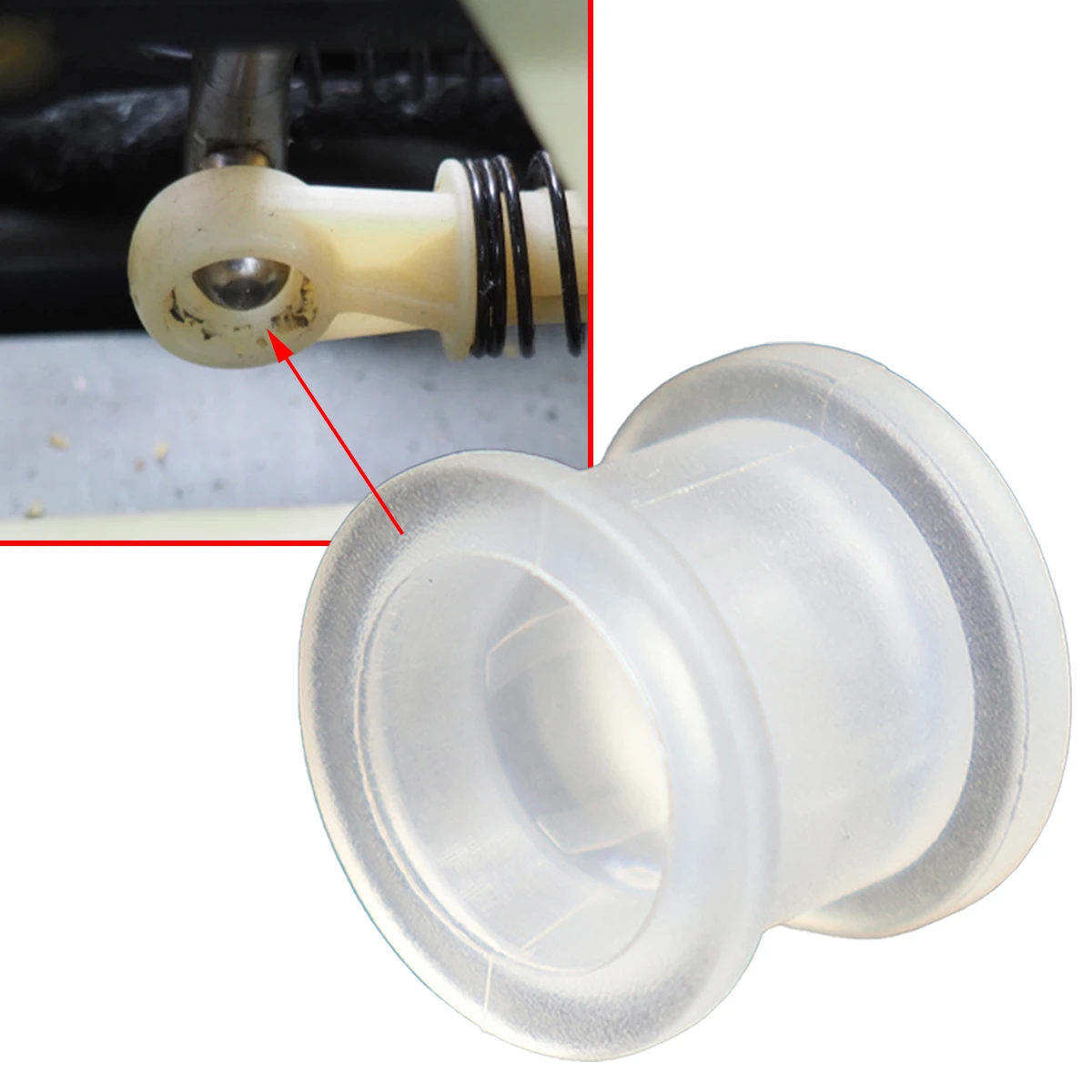 

For Iveco Daily IV MK4 Gearbox Shift Cable Linkage Bushing Shifter Lever Connect End Joint Collect Adjuster Selector 2006-2011