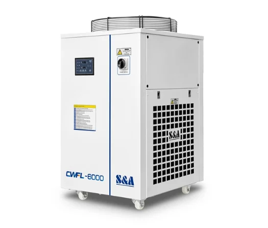 

Чиллер S&A CWFL-6000EN 6 кВт, переменный ток 3P 380 В 50 Гц для деталей станка для резки с ЧПУ