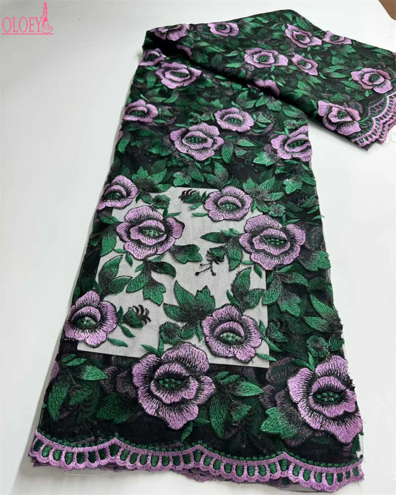 

Нежная австрийская мягкая тюлевая кружевная ткань с вышивкой для вечернего вечернего платья новейшего качества