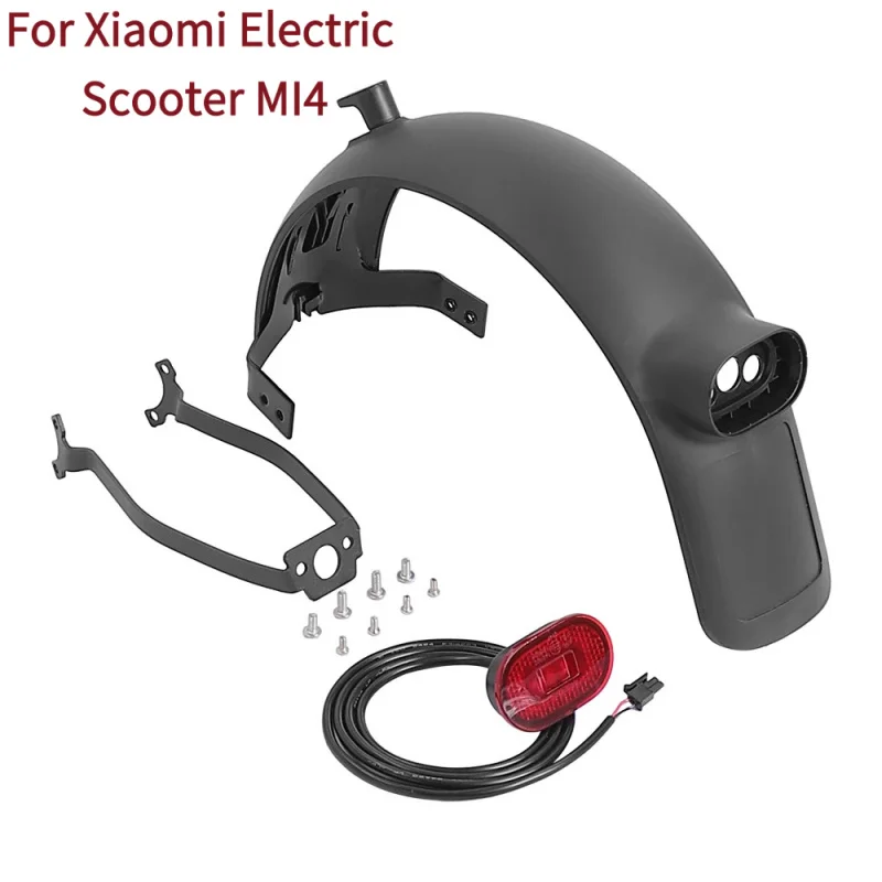 

Крыло с задним фонарем, комплект стоп-сигналов для электрического скутера Xiaomi MI4, ультра брызгозащищенное крыло, аксессуары для заднего крыла