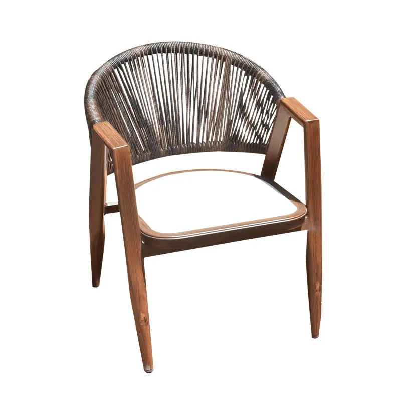 

Outdoor aluminum alloy Oakley chair household aluminum alloy table and chair set courtyard