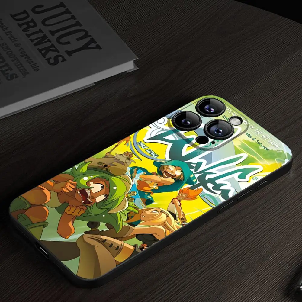 Game W-Wakfu Phone Case For Iphone 15 16 Pro Max 14 Mini 13 12 11 X Xr Xs 6s 7 8 Plus Back Cover