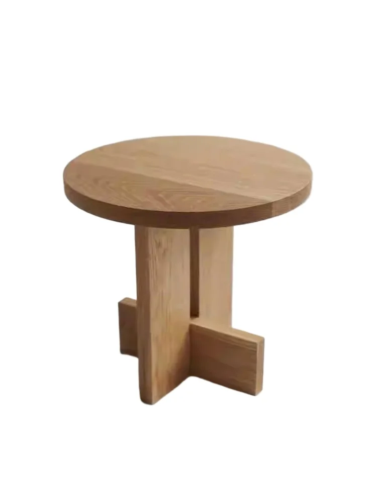 Modern style living room solid wood coffee table, removable design, black finish, durable