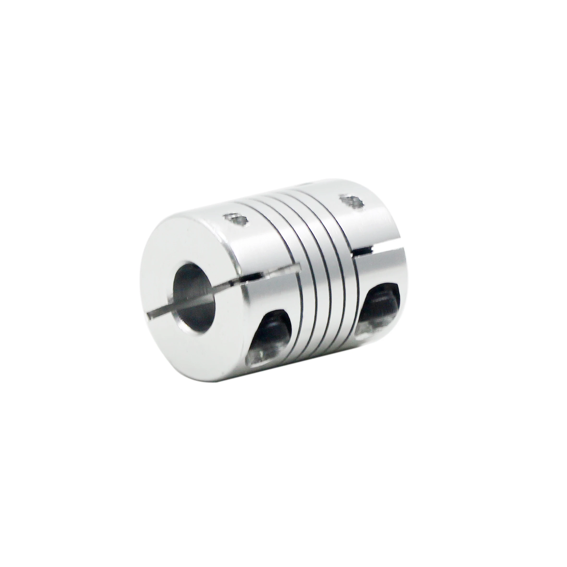 3/5PCSLR-B-D19L25 Clamping Type Aluminum Elastic Winding Shaft Coupler StepMotor Connector 5x8mm Customize Flexible CNC Coupling - view 5