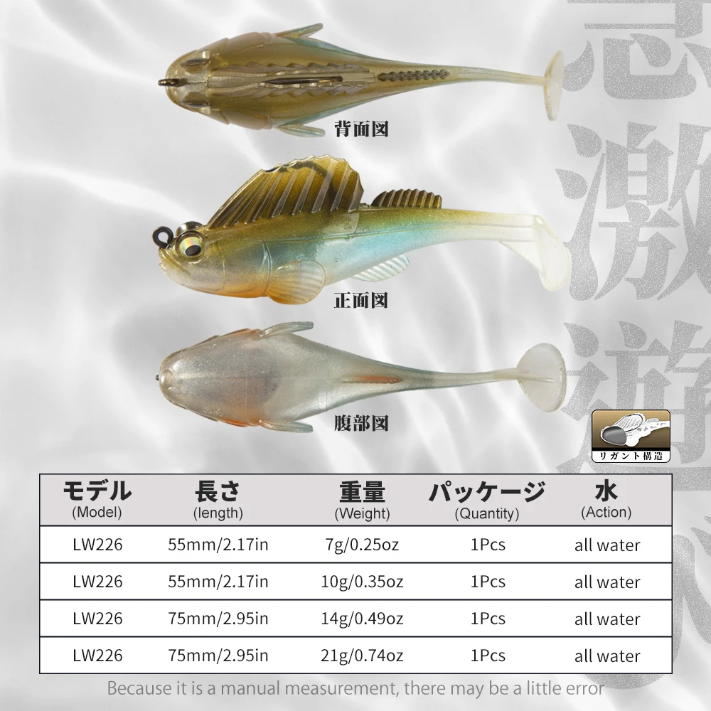 Hunthouse Paddle Tail Swimbait Soft Lure 7g/10g/14g/21g Jig Head Silicone Bait Wobbler Tackle For Pike Perch Swimbaits LW226