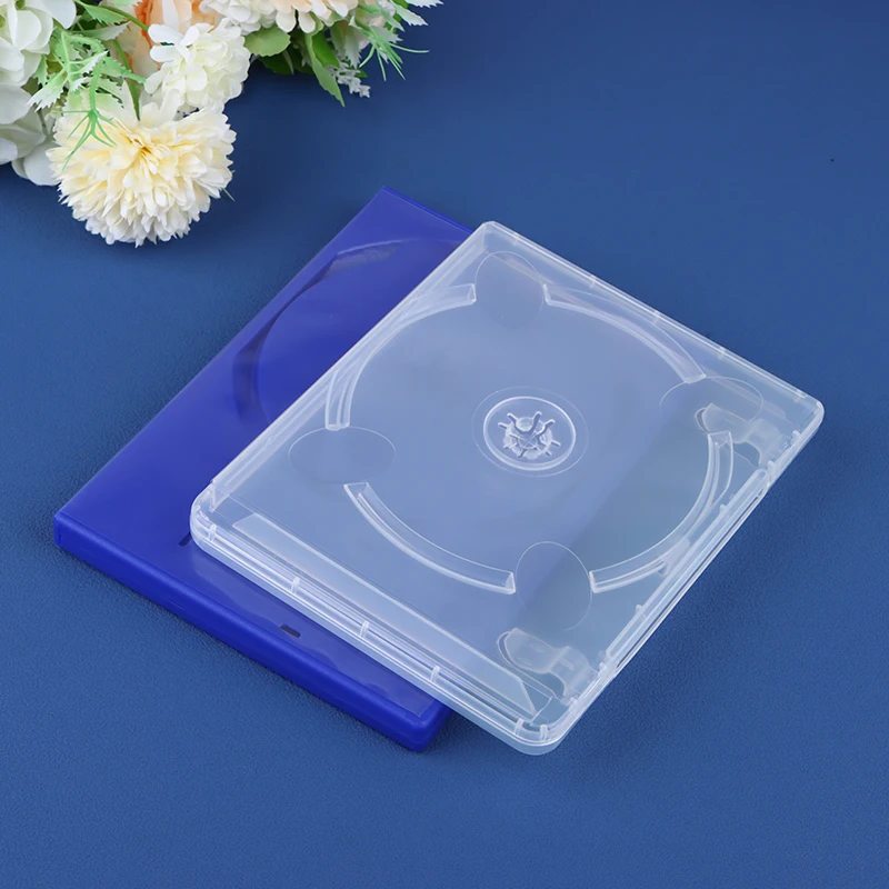 1Pc CD Game Case Cover Protective Box For PS2 PS3 Game Disk Holder CD DVD Discs Storage Box For PS2 PS3 Game Disk Cover Case