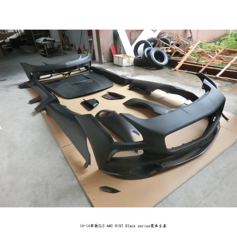 Auto parts for 10-14SLS AMG R197 Black series wide body full set of enclosures
