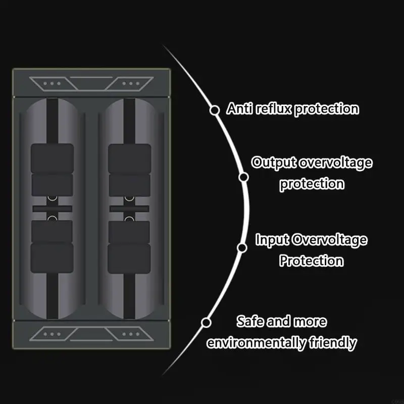 G99B Durability Button Cell LIR2450 LIR2477 With Independent 4Slots And Protective Charging Technology