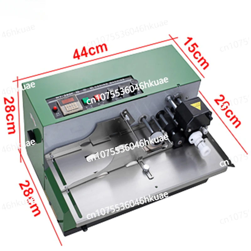 MY-380F Digital Continuous Automatic Code Printing Machine Ink Wheel Marking Print Machine Production Date Packaging Bag Printer