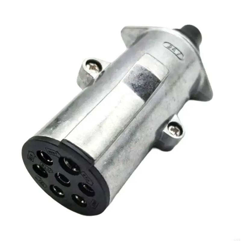 6XDF Efficient 24V 7 Pin Trailer Socket with Overload for Vehicles & Truck