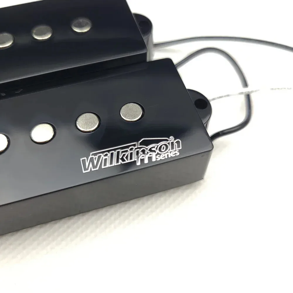 Wilkinson WOPB  Bass Guitar Pickup Four String P Bass Single Coil Pickup For Electric Guitar Black