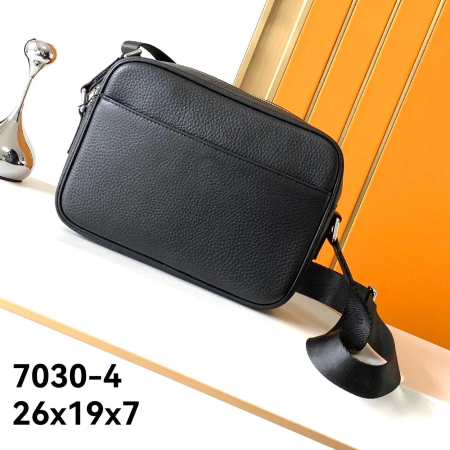 

7030-4 Luxury Brand Men's Bags Handmade Leather Clutch Bags Top-Grain Cowhide Business Briefcase Holiday Gifts Crossbody Bags