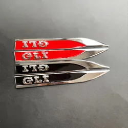 1Pairs Metal Logo GLI Badge Decal Car Fender Emblem Sticker For Volkswagen VW Jetta 4 MK4 MK5 MK6 MK7 GLI Sticker Accessories