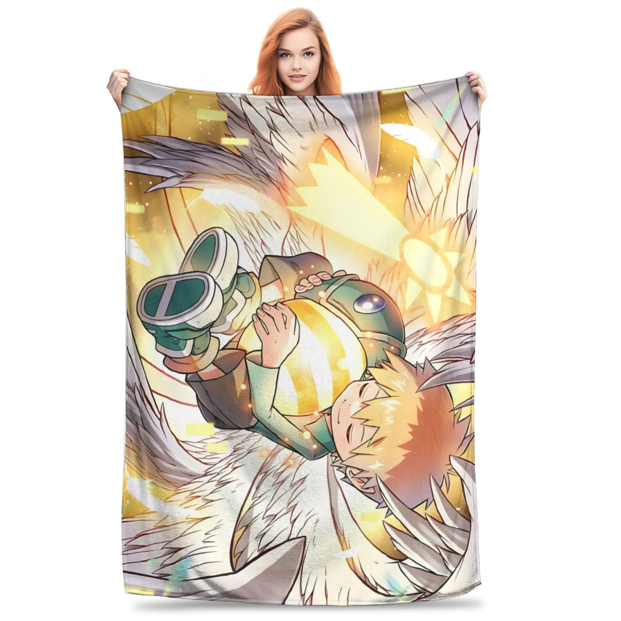 1PC Home Digimon Adventures Blanket Throw Blanket  Novelty Warm Blanket All Season Gift
