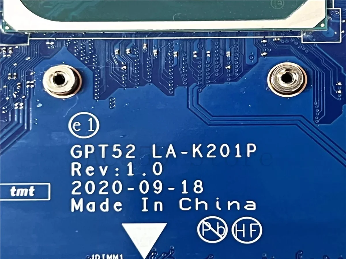 M31109-601 para HP 250 G8 Laptop Placa-mãe LA-K201P I5-1135G7 100% totalmente testado