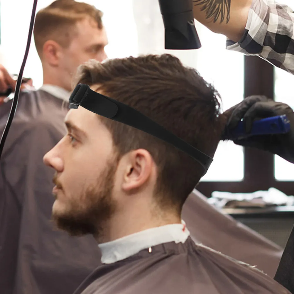 

2Pcs Adjustable Silicone Hair Cutting Guide Fade Tool for Men Neckline Shaving Template Hair Trimming Guide Professional Salon