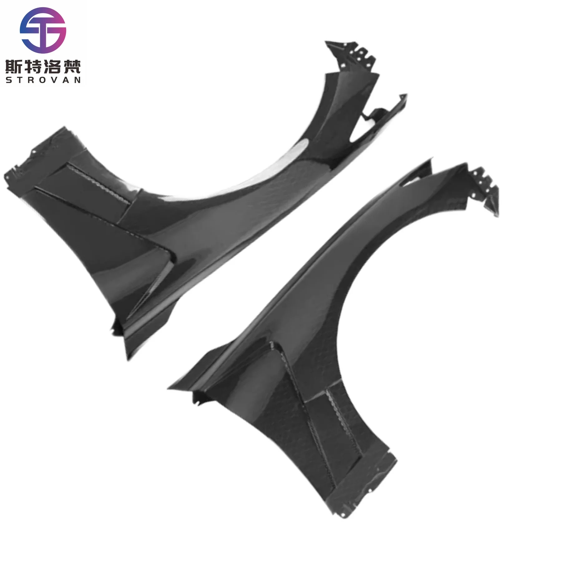 

STLF For Fords Mustang GT350 Modified Carbon Fiber Front Fender 1pcs/set Car Accessories