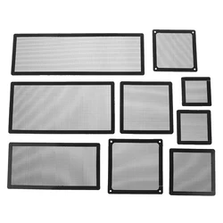 80mm 90mm 120mm 140mm PC Chassis Cooling Fan Dust Filter Magnet Dustproof Mesh Cover Computer Chassis Net Guard with Hole