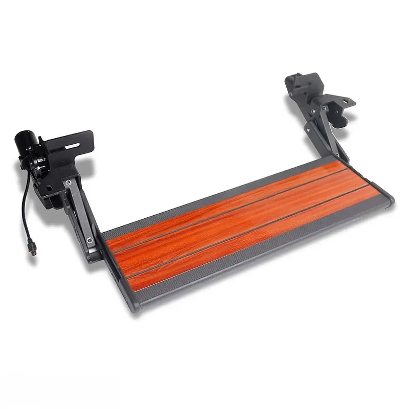 Universal Aluminum Alloy Folding Nerf Bars Quiet Electric Vehicle Accessory Footrest Pedal Side Step Running Boards
