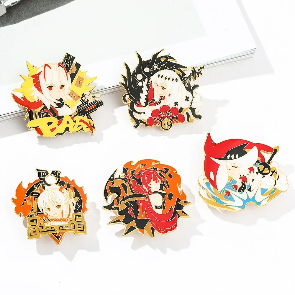 Accessories Brooch Game Gift Metal Badge Wholesale Cap Pins and Badges Brooches for Clothing Backpack Pin Lapel Backpacks Bag