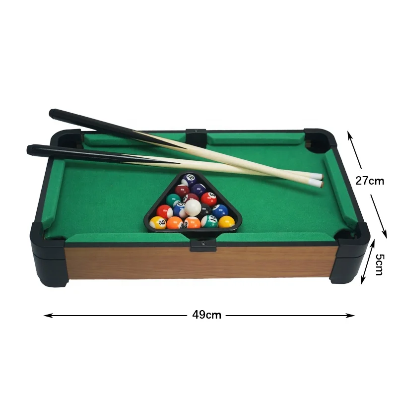 Portable Mini Indoor Tabletop Billiard Sets Pool Table for Kids Gift