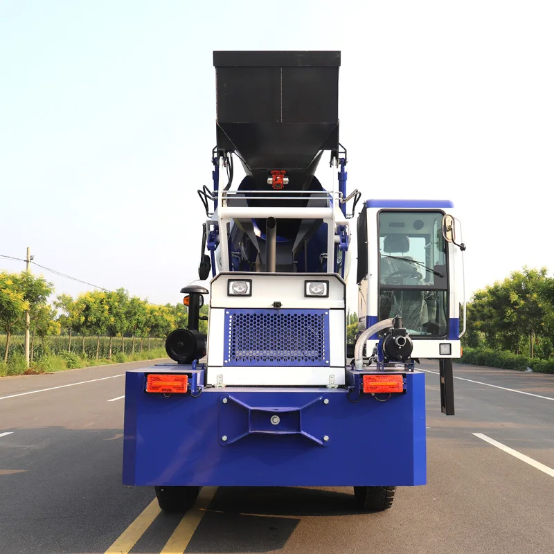 Free Shipping Euro 5 EPA CE Self Loading Mobile Concrete Mixer Machine Self Loading Concrete Mixer Truck