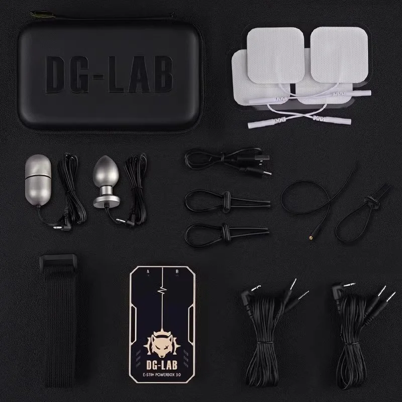 DG-LAB 3.0 E-Stim Power Box APP Control Electric Shock Medical Themed Sex Toys SM Player Sex Electrical Stimulator For Couples_voghion.com