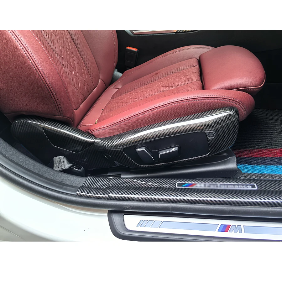 لسيارات BMW 3 4 Series G20 G26 X3 G01 G02 X3M F97 ألياف الكربون مقعد لوحة جانبية دلو رياضي مقعد الجانب لوحة الكسوة طقم الجسم الداخلي