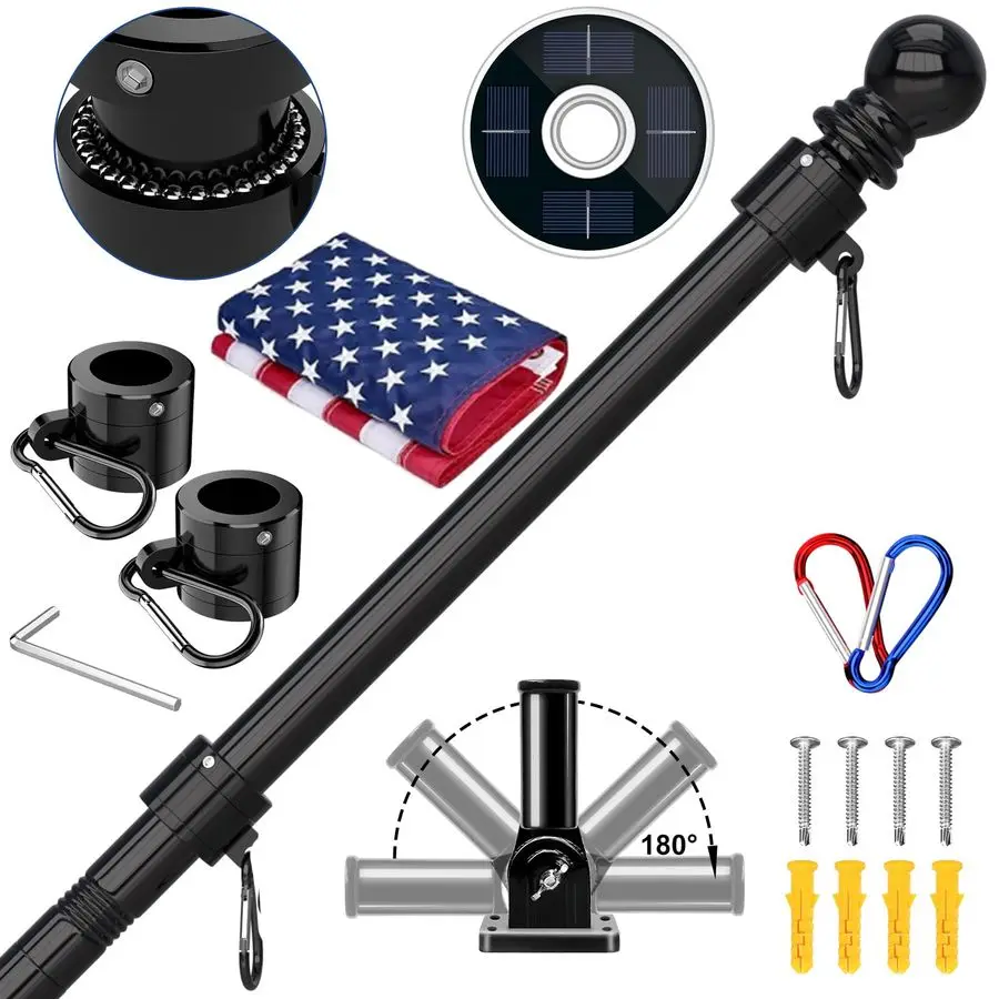 7FT Flag Pole Kit W…