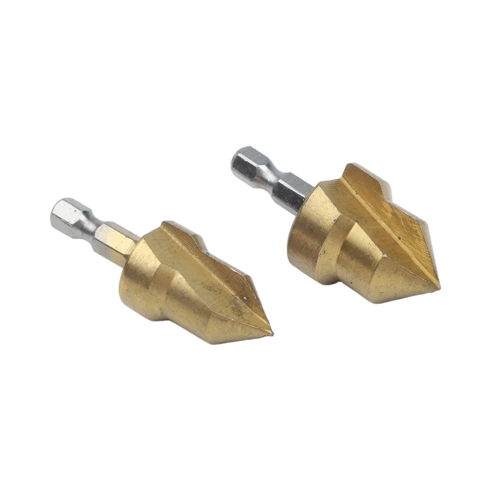 Plumbing Installations PVC Pipe Threader Plumbing Drill Bit Set Pneumatic Part Plumbing Tool Leak-Proof Connections