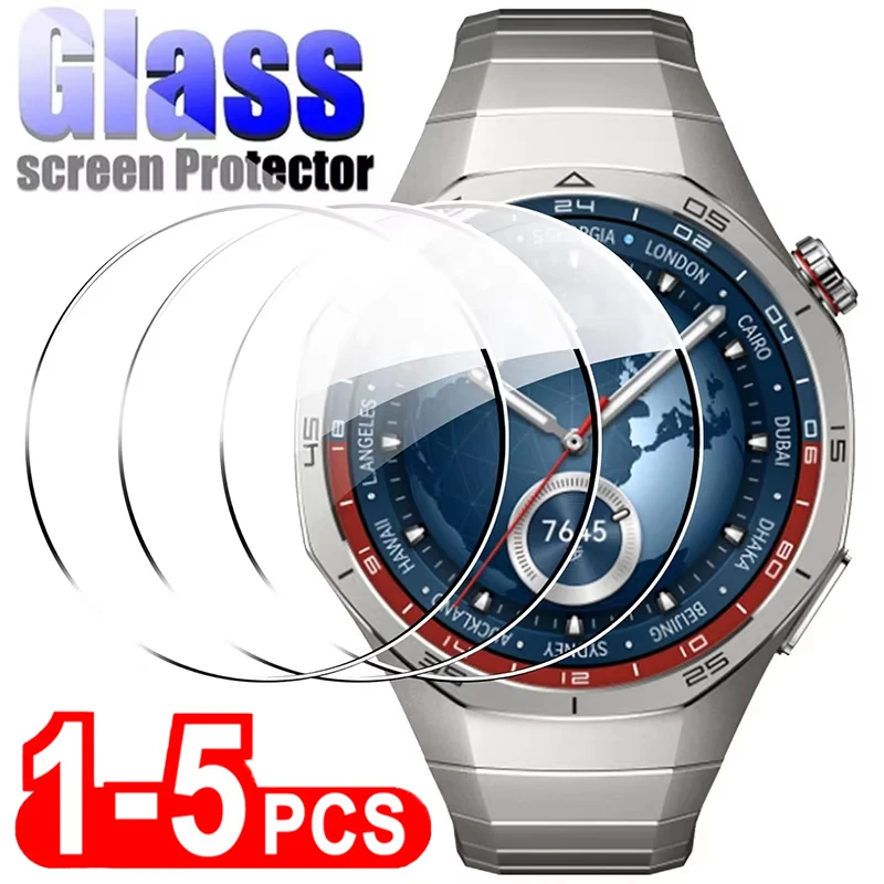 

1-5pcs Tempered Glass For Huawei Watch GT5 41mm 46mm Anti-Scratch Screen Protector For Huawei Watch GT5 Pro 42mm Protective Film
