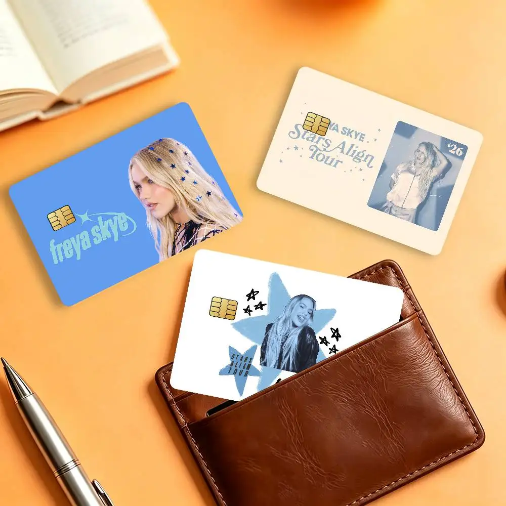 Singer F-Freya S-Skye Waterproof Card Stickers For Credit Cards Debit Cards And Transit Cards 4pcs