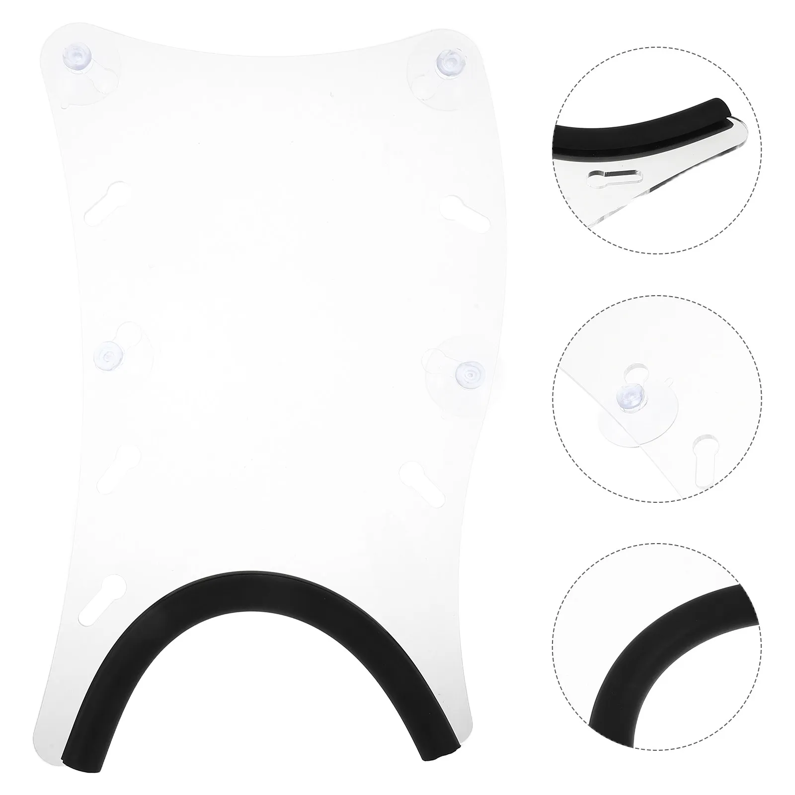 support-de-guitare-classique-en-acrylique-a-ventouse-avec-bande-de-silicone-antiderapante-pour-la-pratique-l'enregistrement-en-studio-et-l'affichage