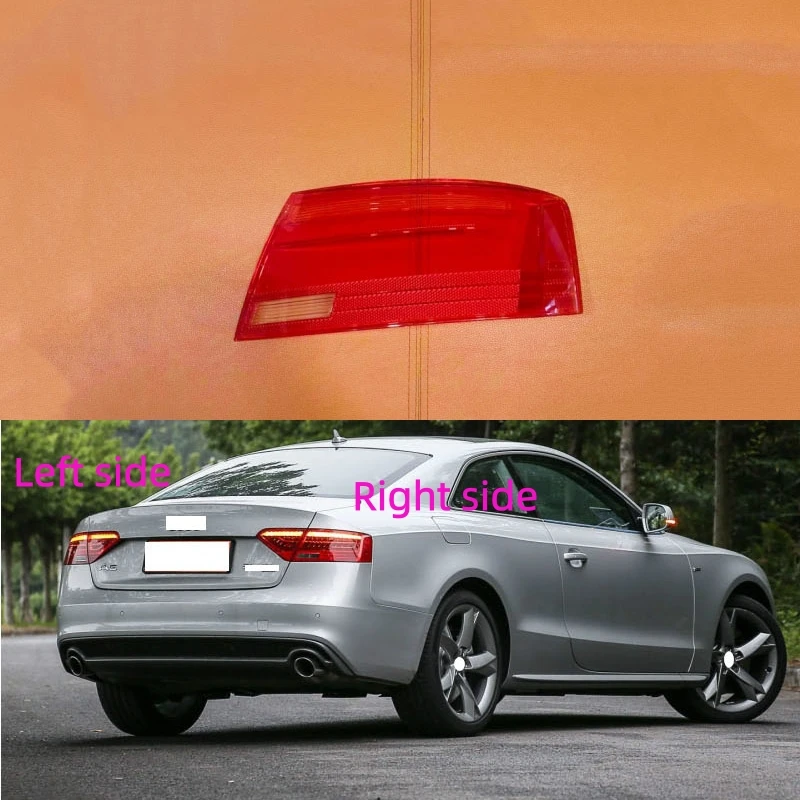 

For AUDI A5 2012 2013 2014 2015 2016 Rear Taillight Shell Replacement Brake lights Lens Taillight Glass Auto Rear Shell Cover
