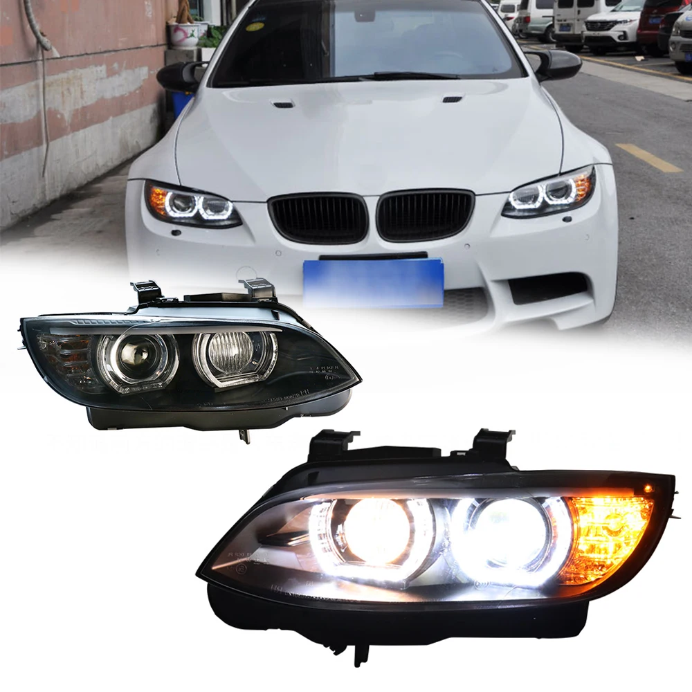 

LED HeadLights For BMW 3 Series E92 E93 06-10 Emak Style Led DRL Car Head Lamp Assembly Signal Accessories Modified Lamp