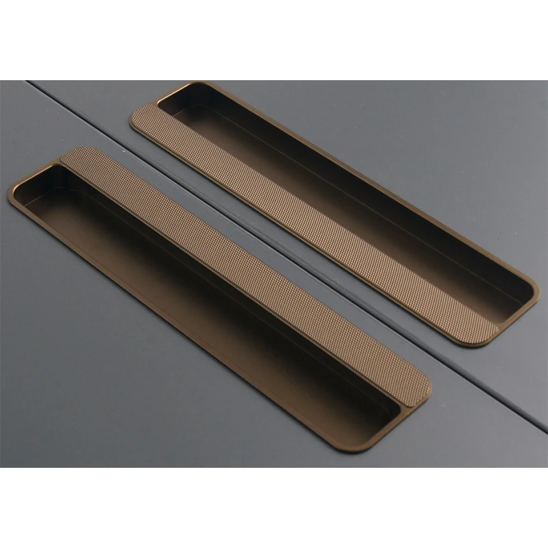 Aluminum Alloy Metal Opposite Door Handle Office Door Handle Cabinet High Quality Sliding Door Handle