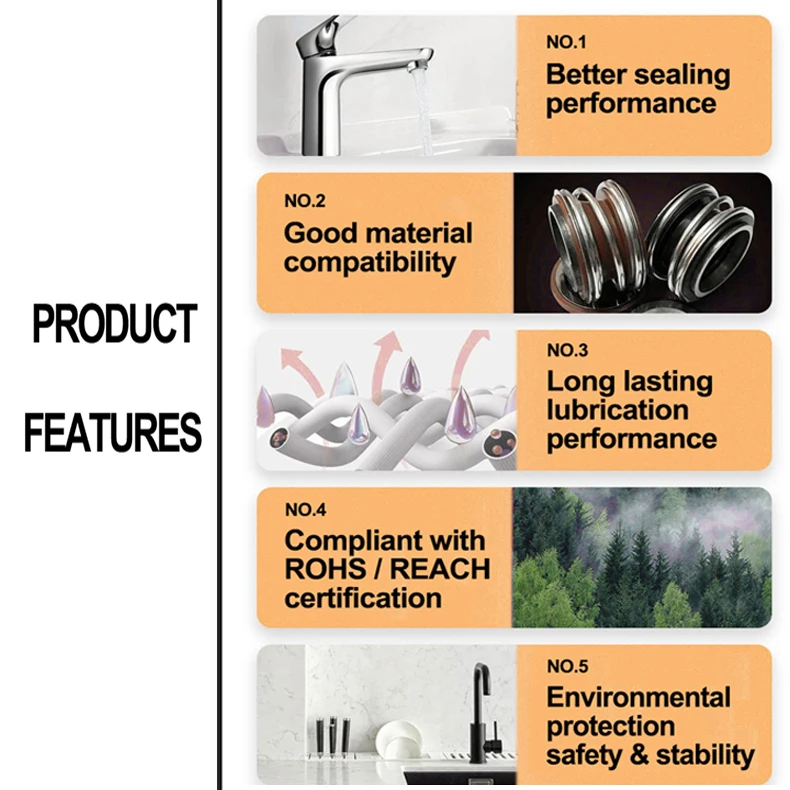 30/50/80/100g Waterproof Silicone Lubricant Grease Car Rubber Seal O-Rings Conditioner Repair Maintenance Lithium Grease Tools