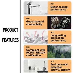 30/50/80 / 100g Pelumas Silikon Tahan Air Gemuk Segel Karet Mobil Cincin-O Kondisioner Perbaikan Pemeliharaan Alat Gemuk Lithium 10 pelumas silikon penjualan terbaik - №