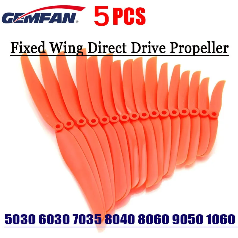 5PCS 5030 6035 7035 8040 8060 9050 1060 1160 Propeller For RC Airplane