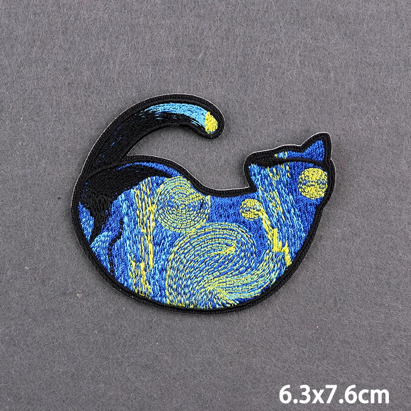 Parches bordados Love Conques para ropa Hippie, parche para planchar, parches tácticos para pantalones vaqueros, pegatinas con emblema de roca, apliques DIY